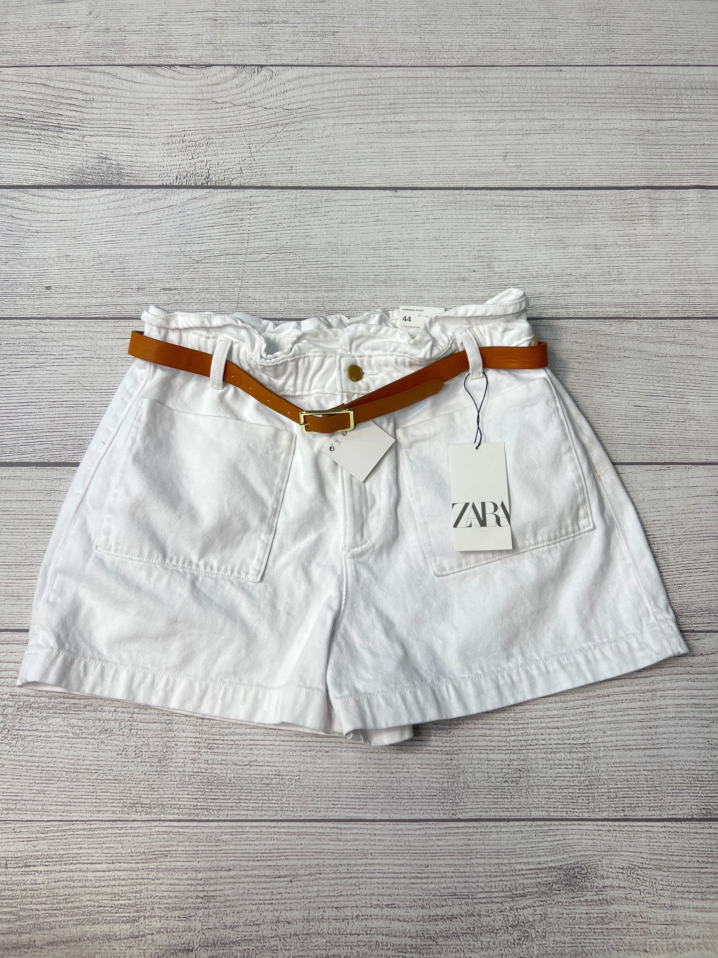 Shorts By Zara In White, Size: 12