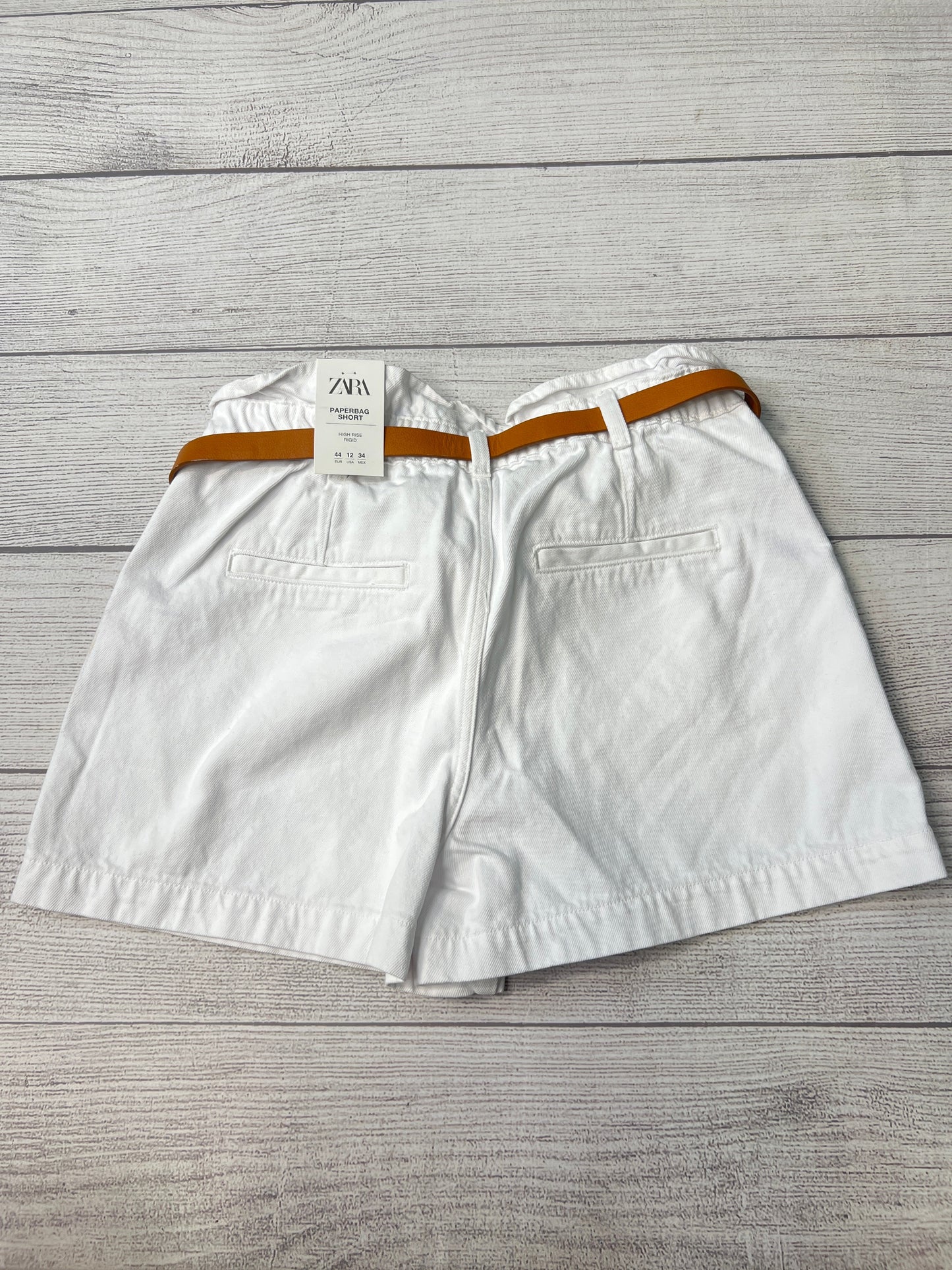 Shorts By Zara In White, Size: 12