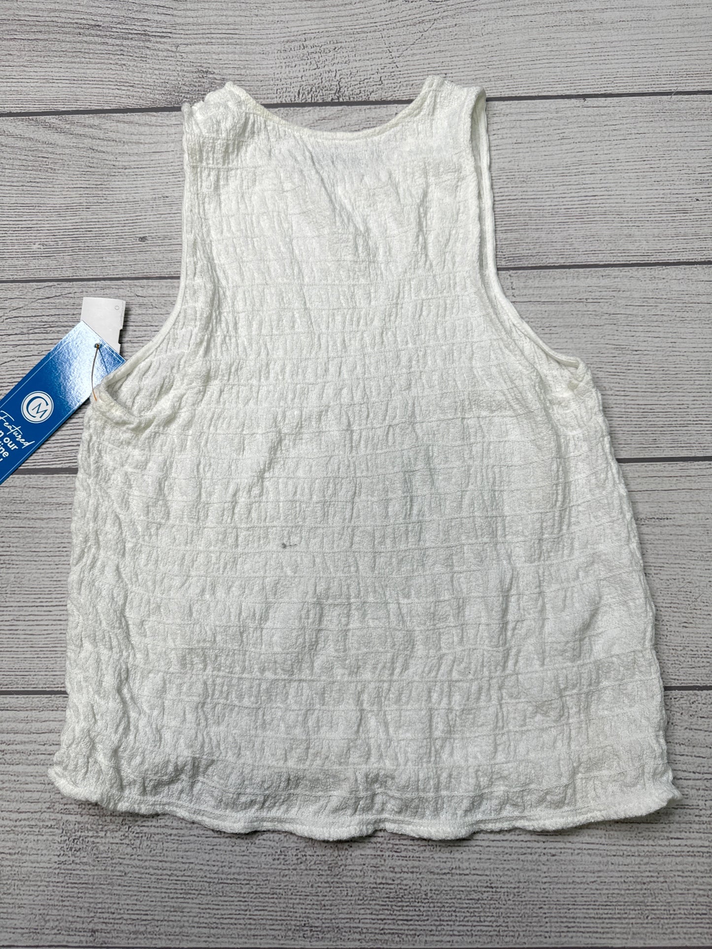 Top Sleeveless By Madewell In White, Size: Xl