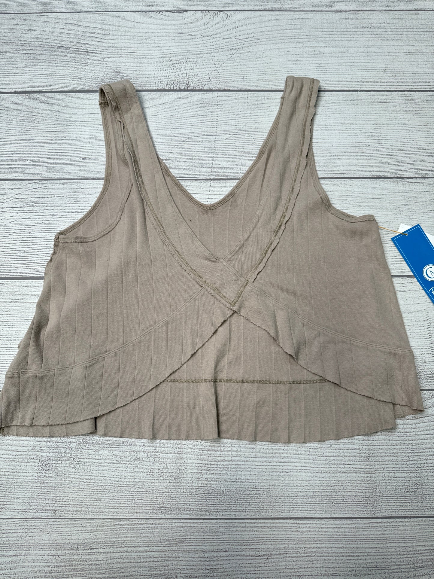 Top Sleeveless By Free People In Brown, Size: M