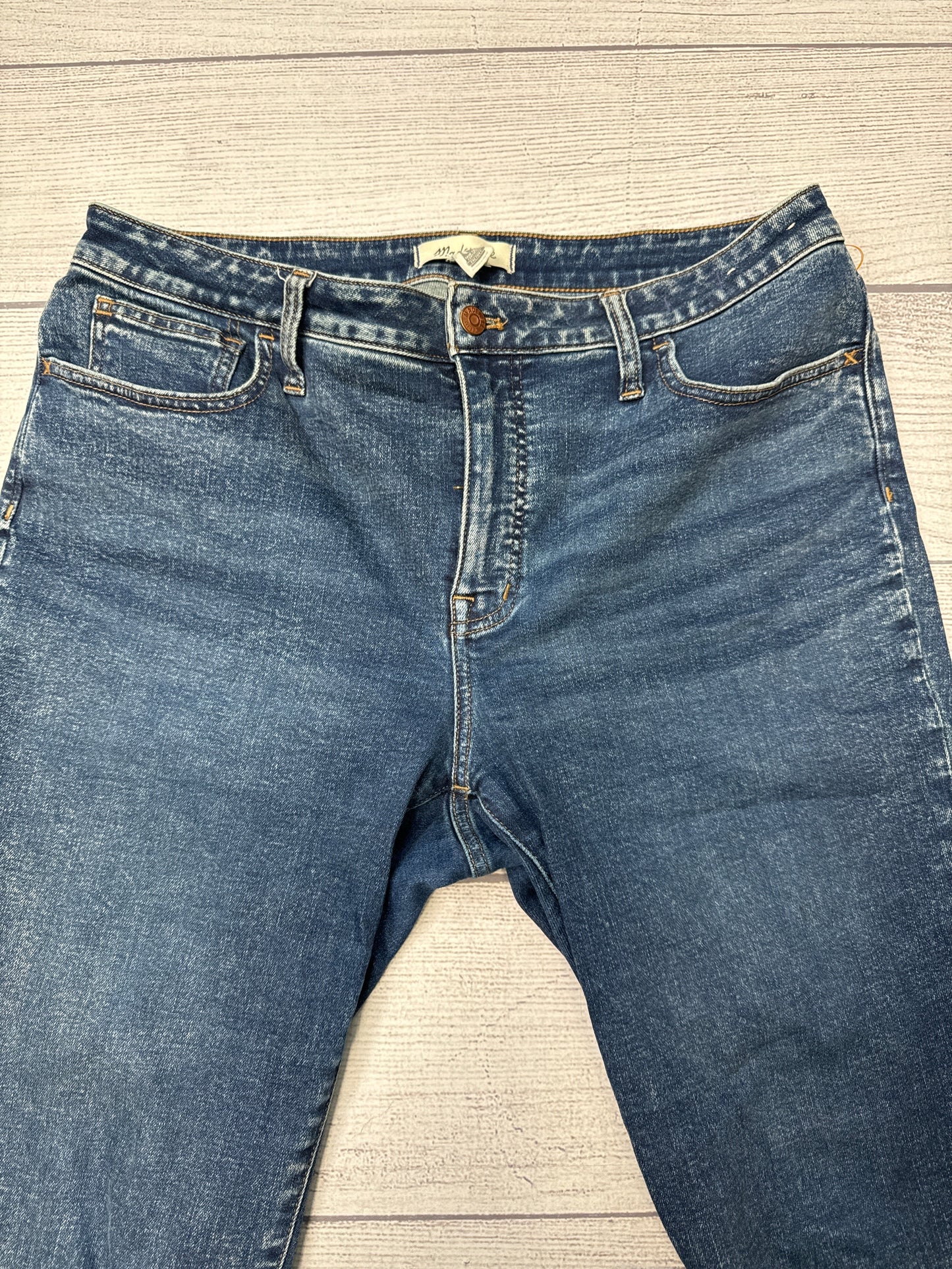 Jeans Skinny By Madewell In Denim, Size: 12p