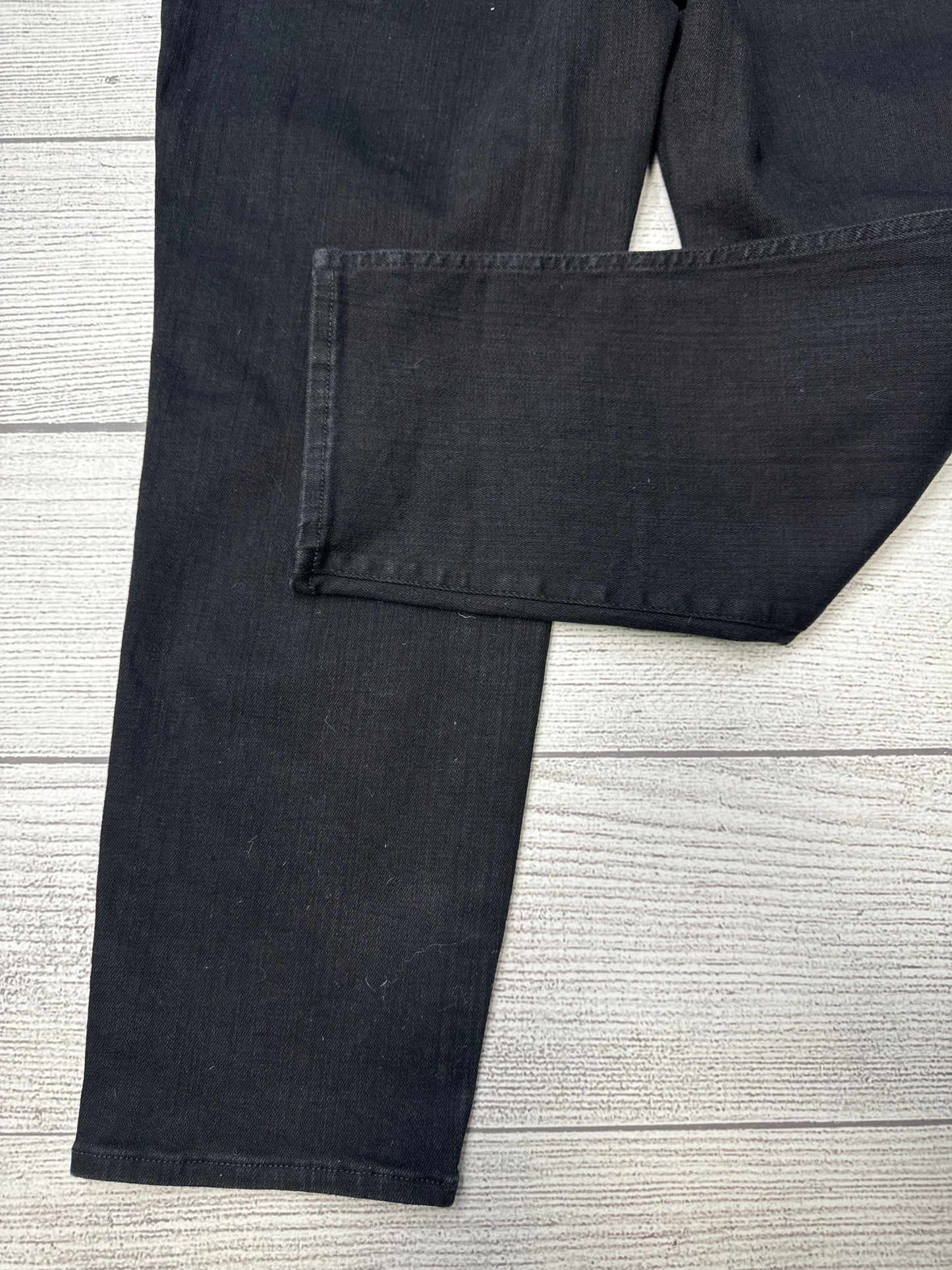 Jeans Straight By Madewell In Black Denim, Size: 14p