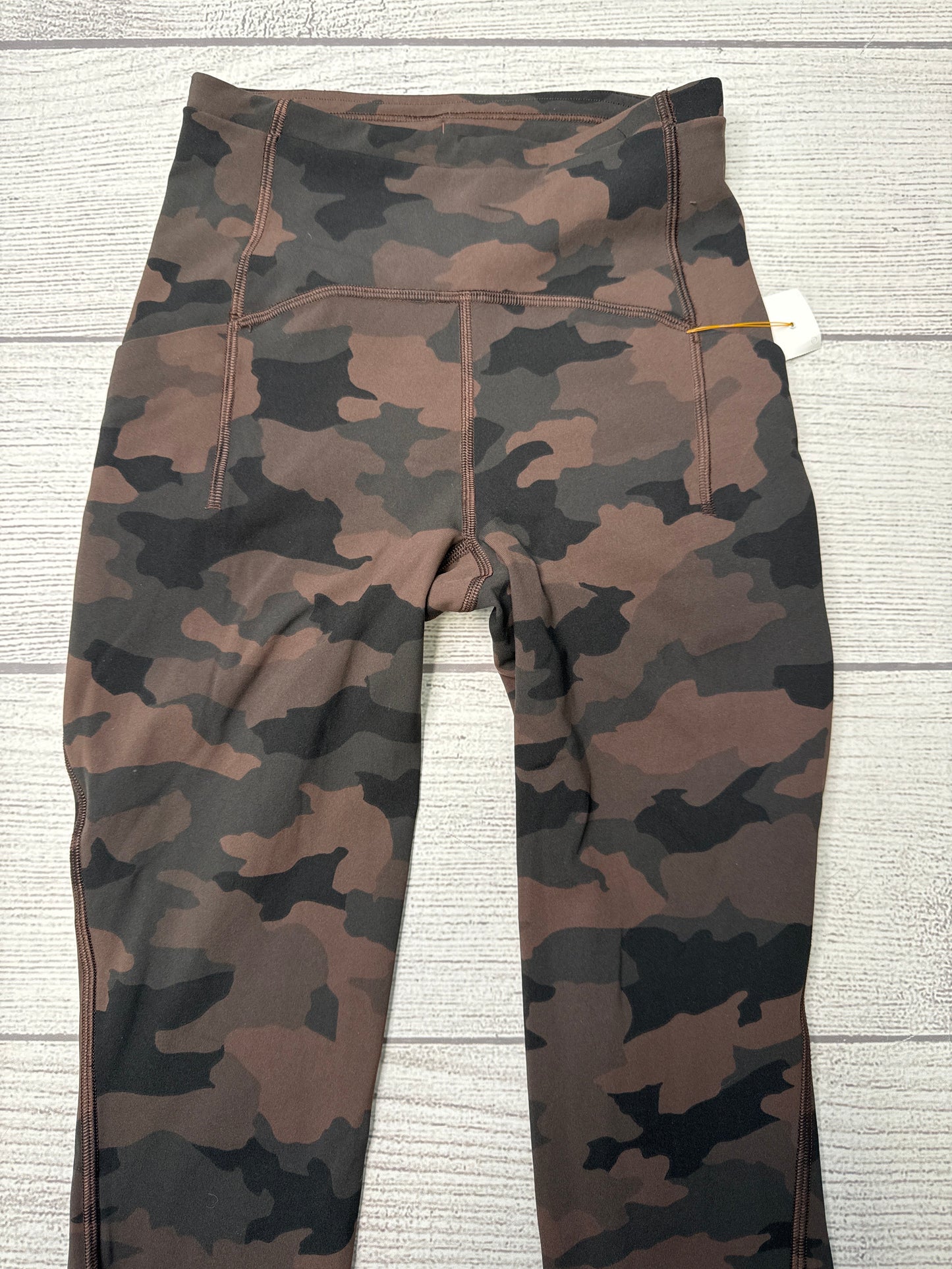 Athletic Leggings By Lululemon In Camoflauge, Size: 2