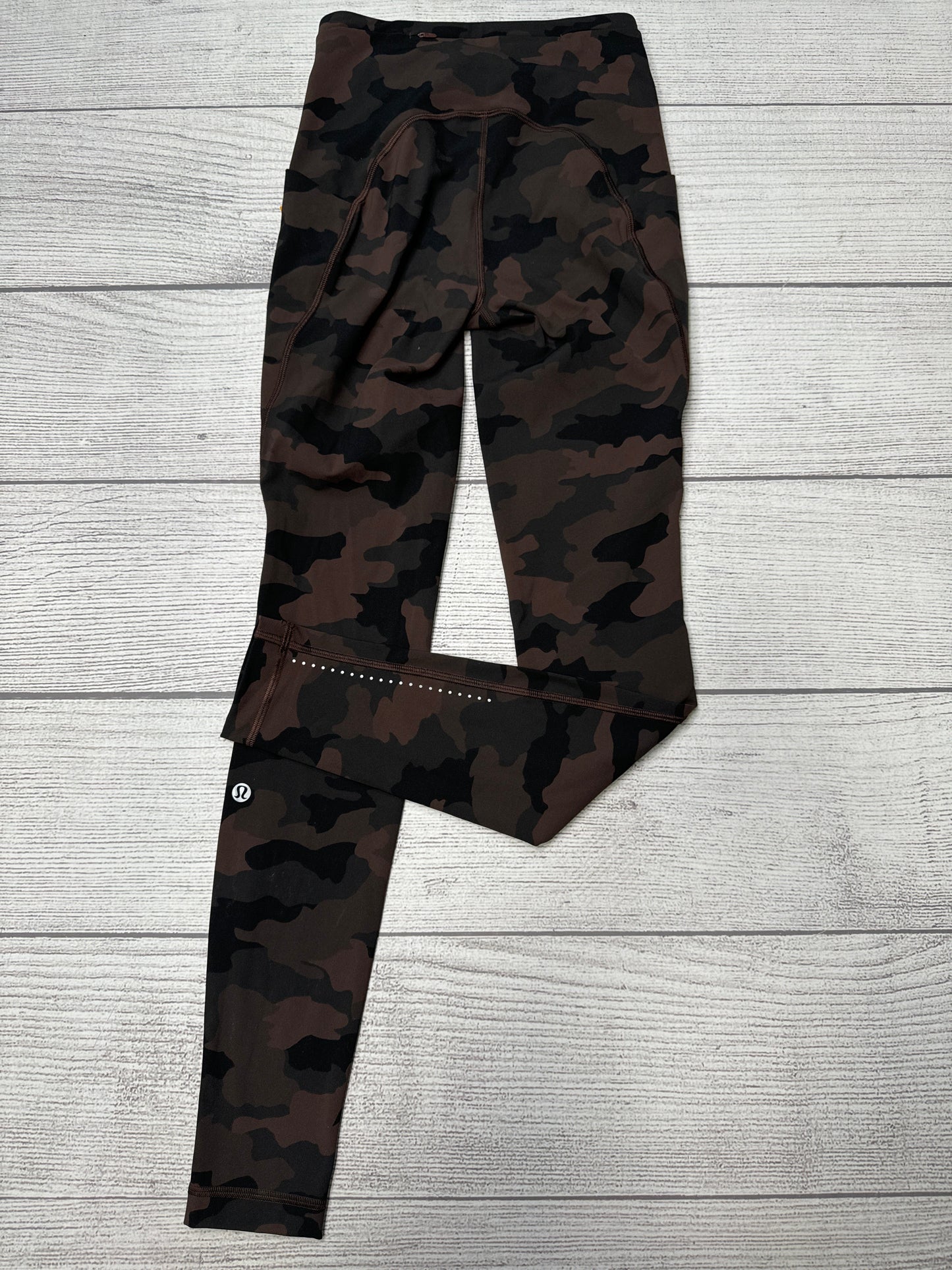 Athletic Leggings By Lululemon In Camoflauge, Size: 2