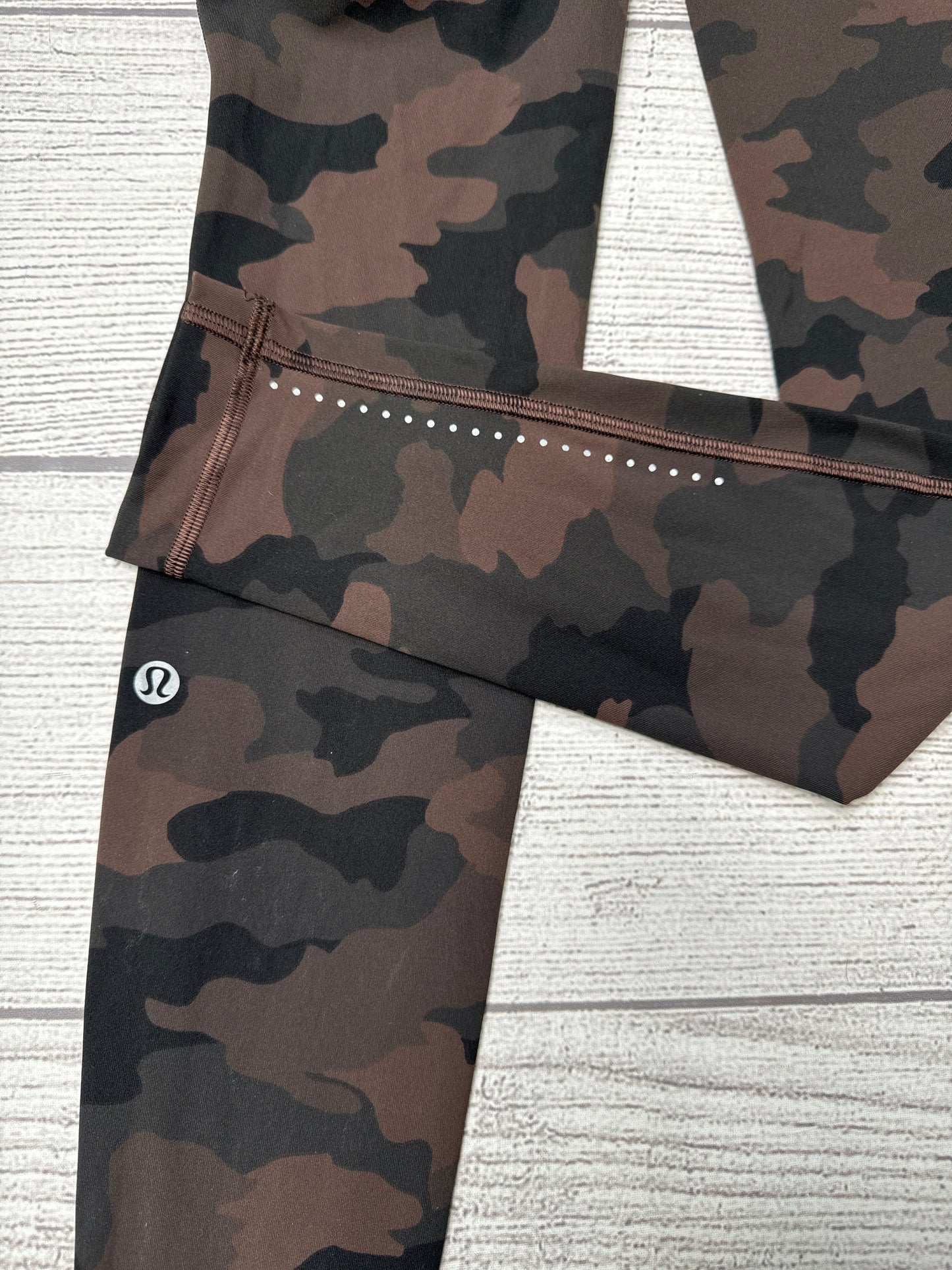 Athletic Leggings By Lululemon In Camoflauge, Size: 2