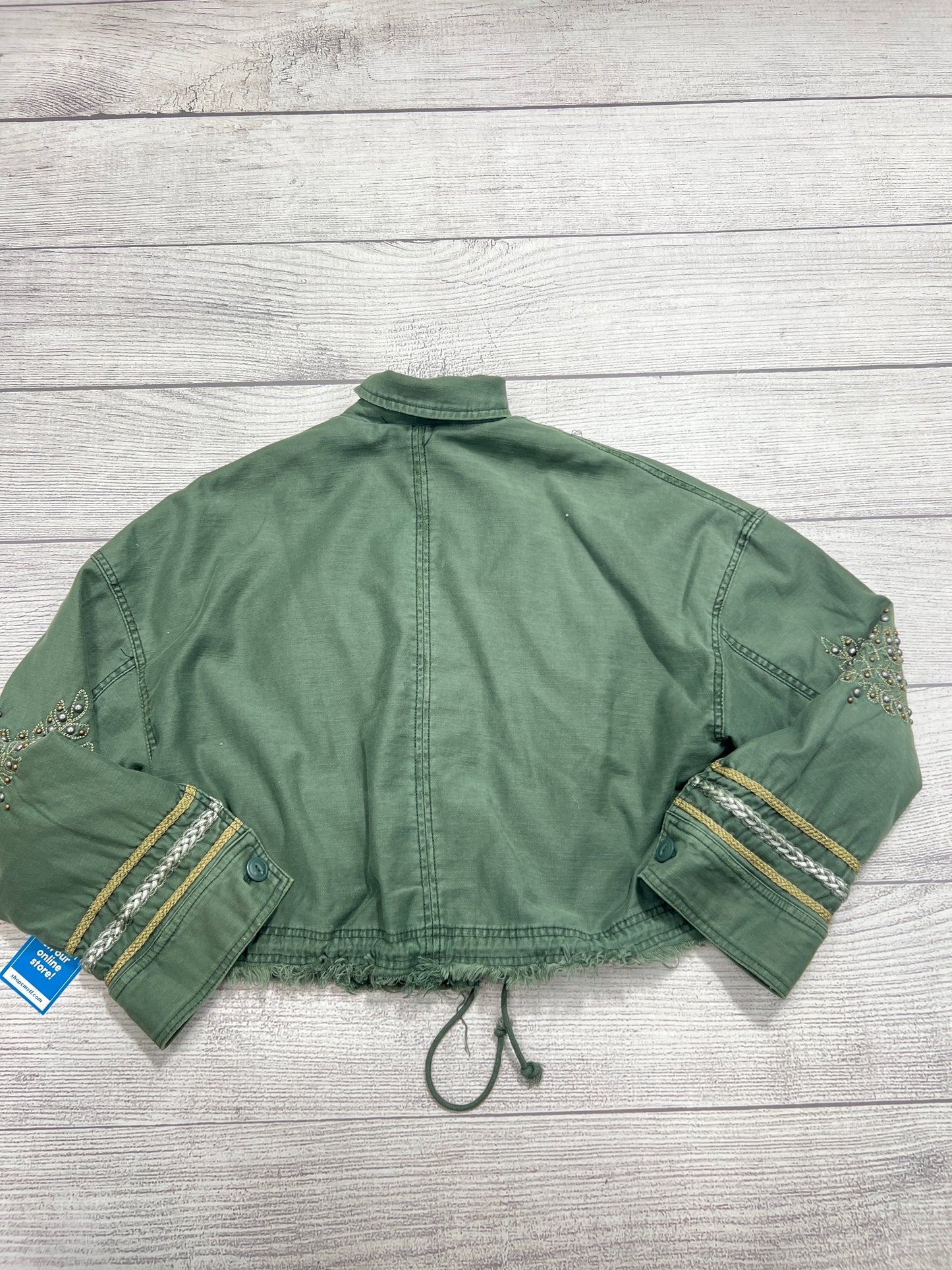 Jacket By Free People In Green, Size: S