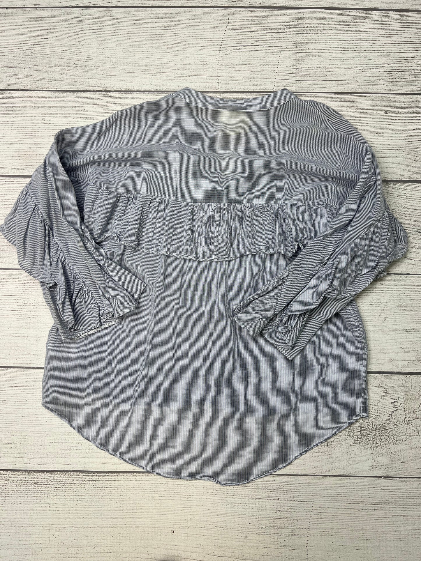 Blue Top Long Sleeve Maeve, Size M