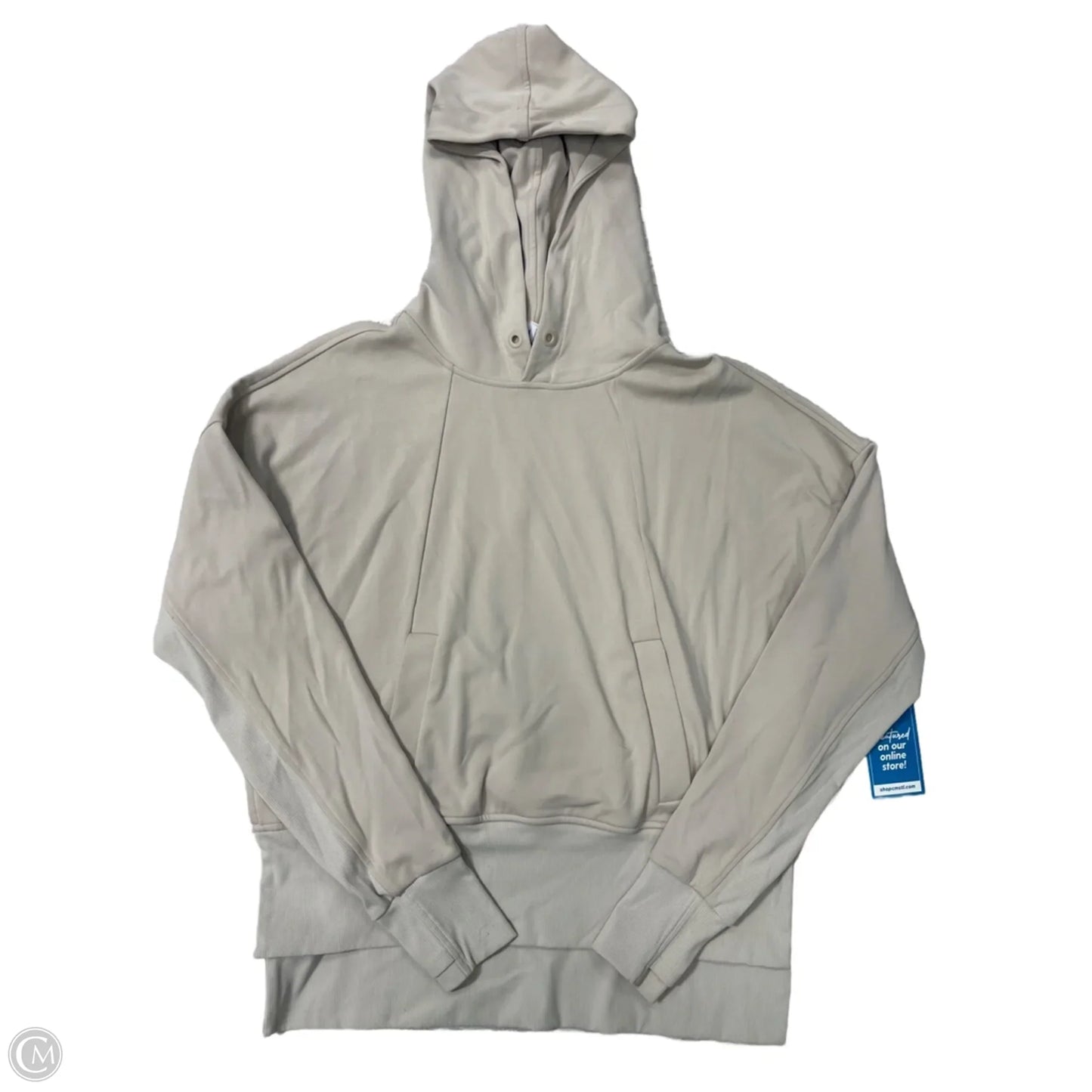 Athletic Sweatshirt Hoodie By Athleta In Tan, Size: Xs