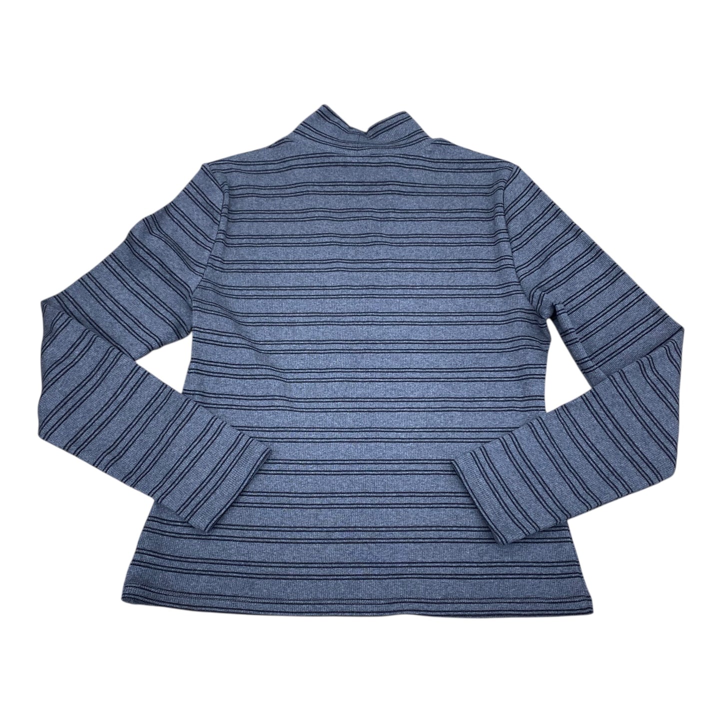 Top Ls Designer By Veronica Beard In Black & Grey, Size:L