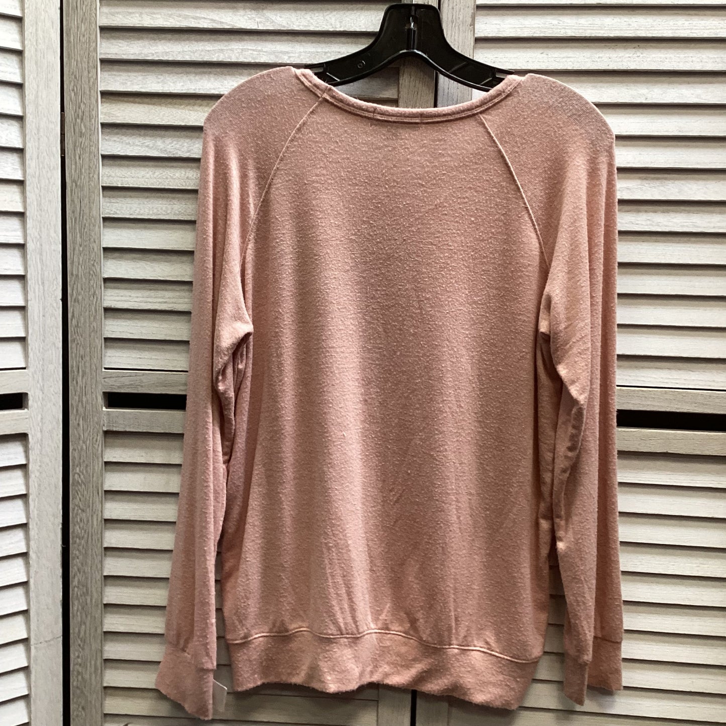 Top Long Sleeve By Buffalo David Bitton In Pink, Size: S