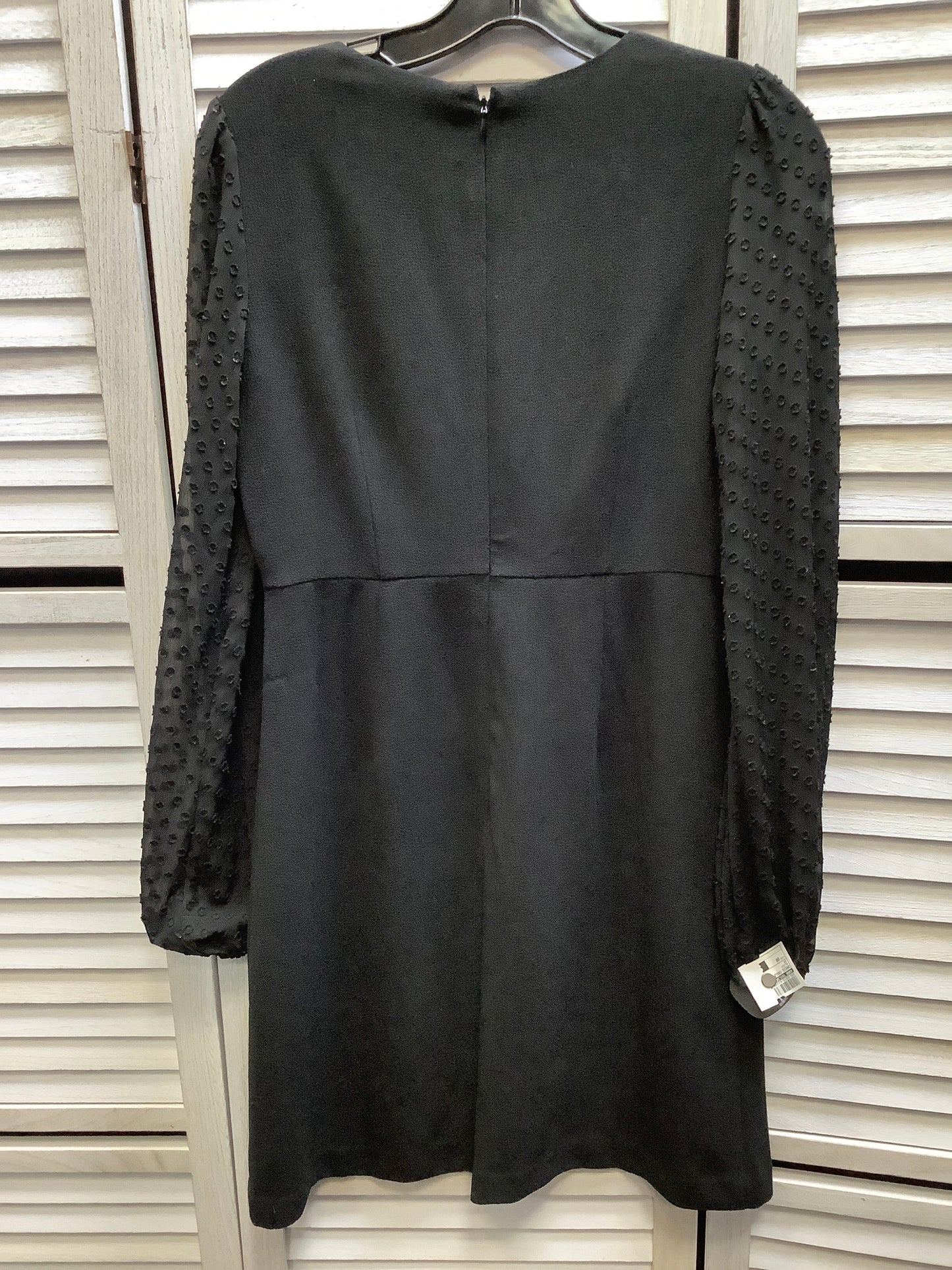 Dress Casual Midi By Ann Taylor In Black, Size: 0r