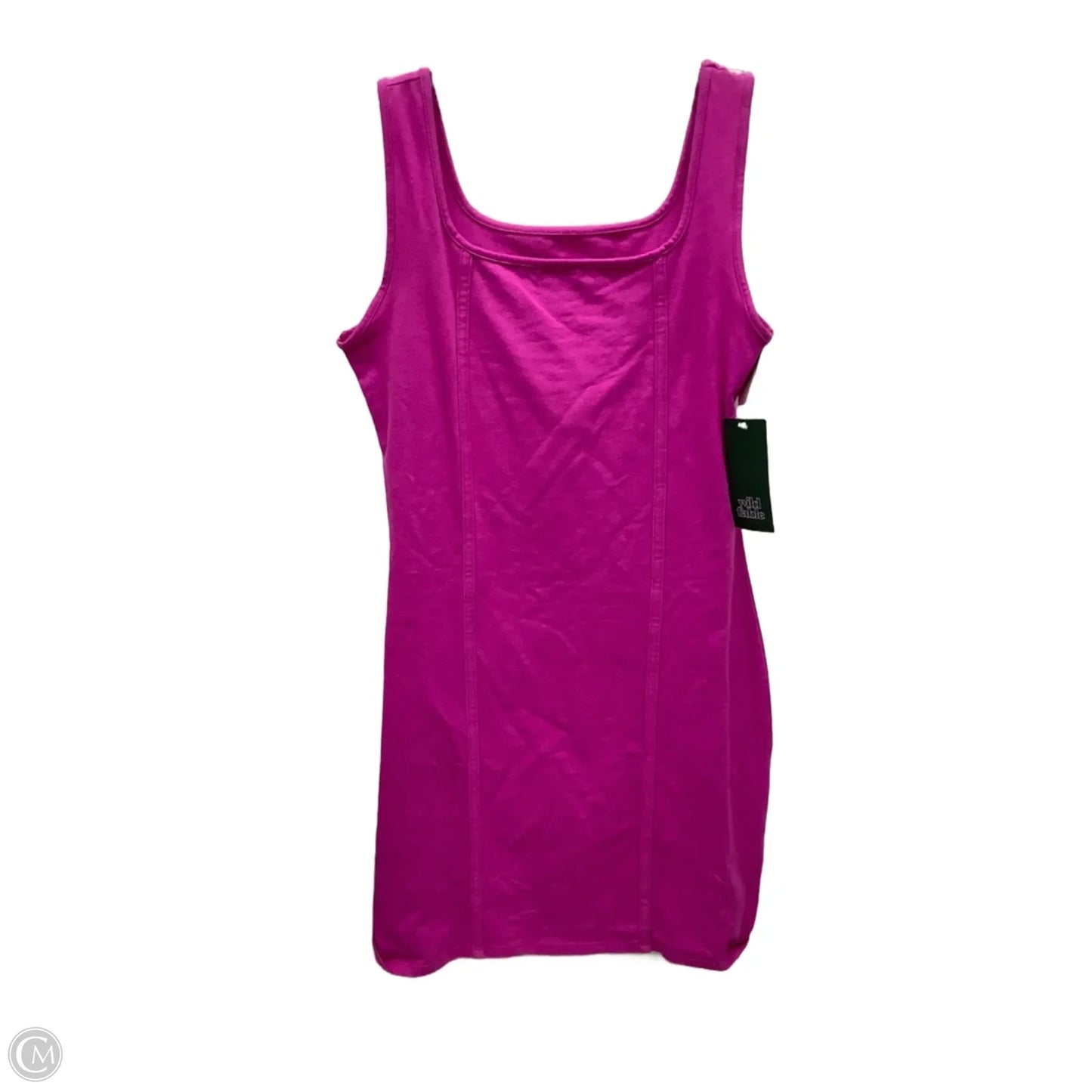 Dress Casual Midi By Wild Fable In Pink, Size: M