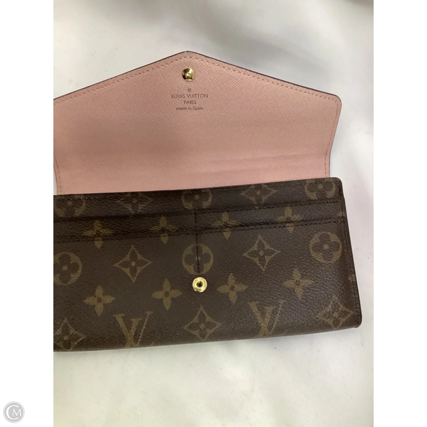 Wallet Luxury Designer By Louis Vuitton, Size: Medium