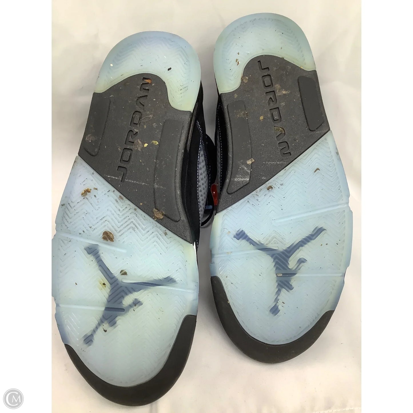 Shoes Luxury Designer By Jordan In Black, Size: 12