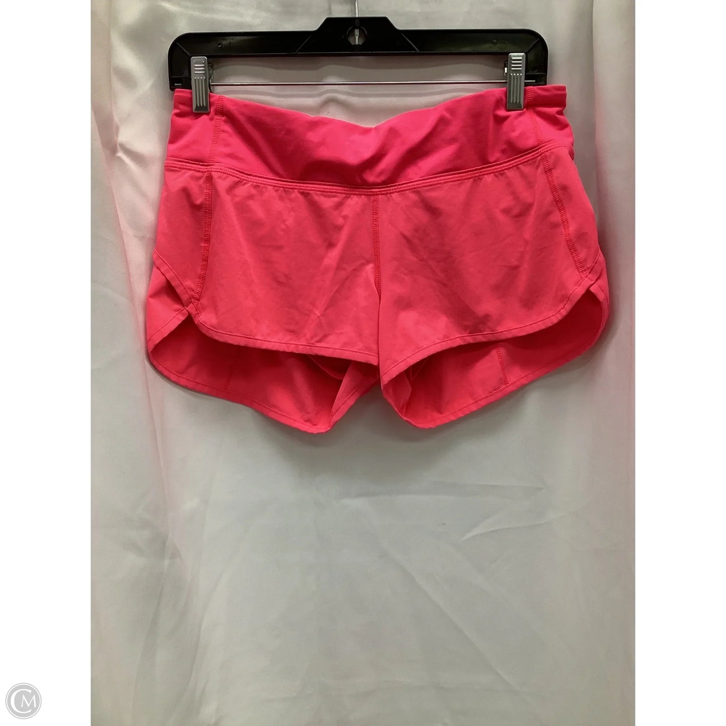 Athletic Shorts By Lululemon In Pink, Size: 4