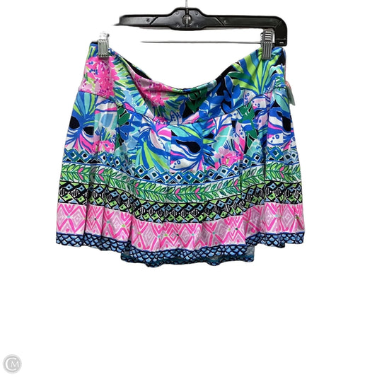 Skort Designer By Lilly Pulitzer In Multi-colored, Size: L