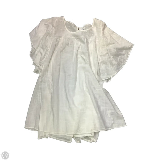 Dress Casual Short By Old Navy In White, Size: Xxl