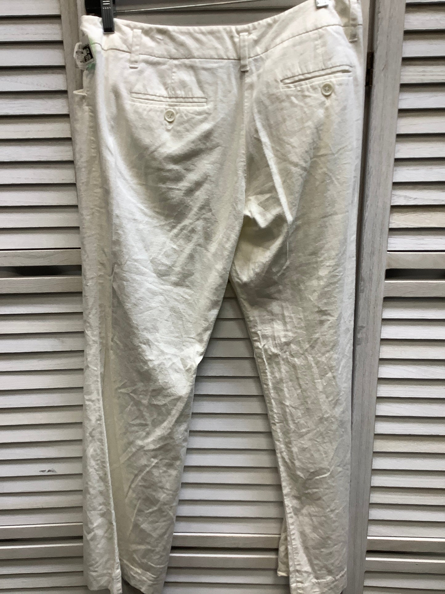 White Pants Chinos & Khakis New York And Co, Size 6petite
