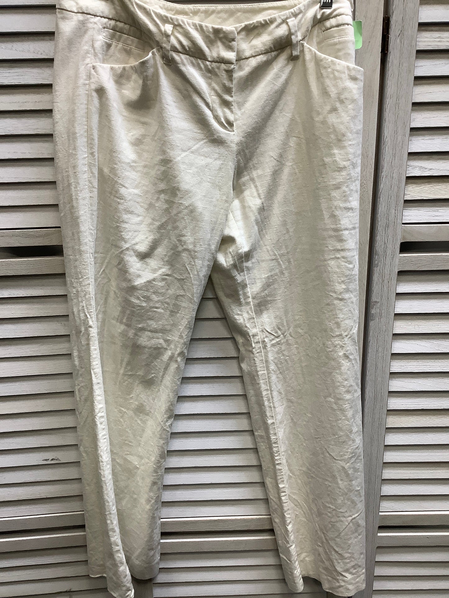 White Pants Chinos & Khakis New York And Co, Size 6petite