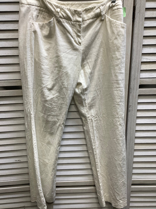 White Pants Chinos & Khakis New York And Co, Size 6petite