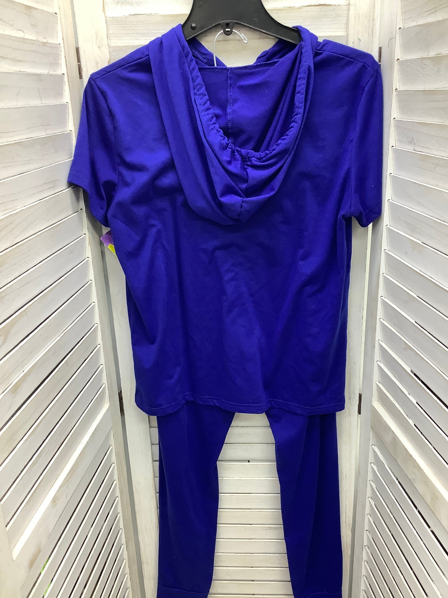 Pants Set 2pc By Clothes Mentor In Royal Blue, Size: L