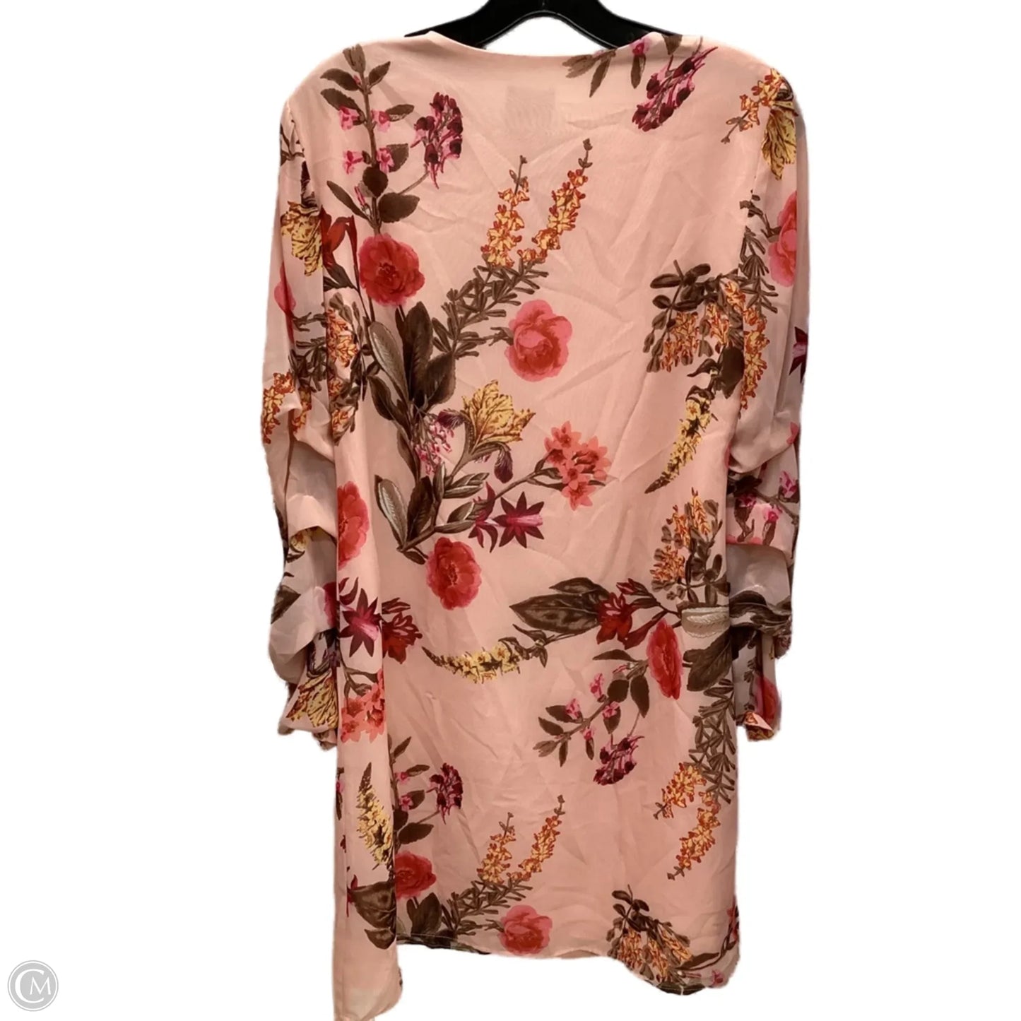 Dress Casual Midi By Vince Camuto In Floral, Size: 4