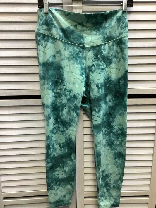 Athletic Leggings By Old Navy In Tie Dye, Size: L