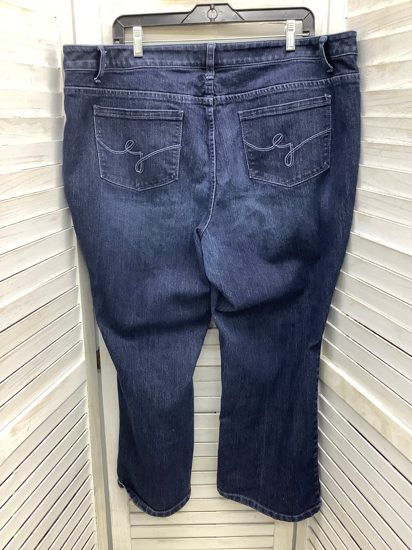 Jeans Boot Cut By Cj Banks In Denim, Size: 22