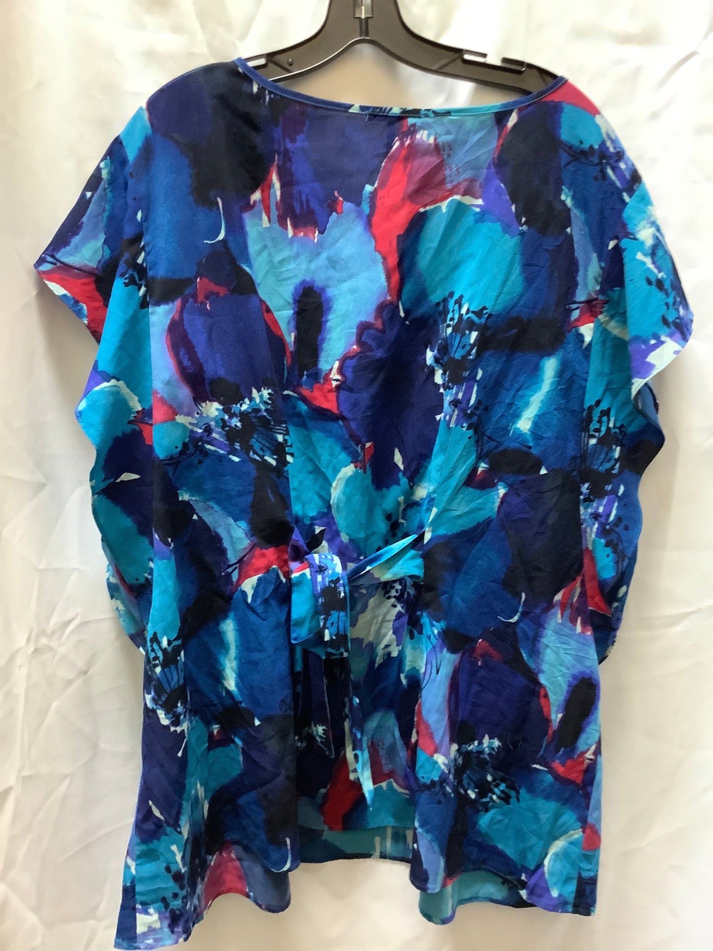 Blouse Short Sleeve By Daisy Fuentes  Size: 3x