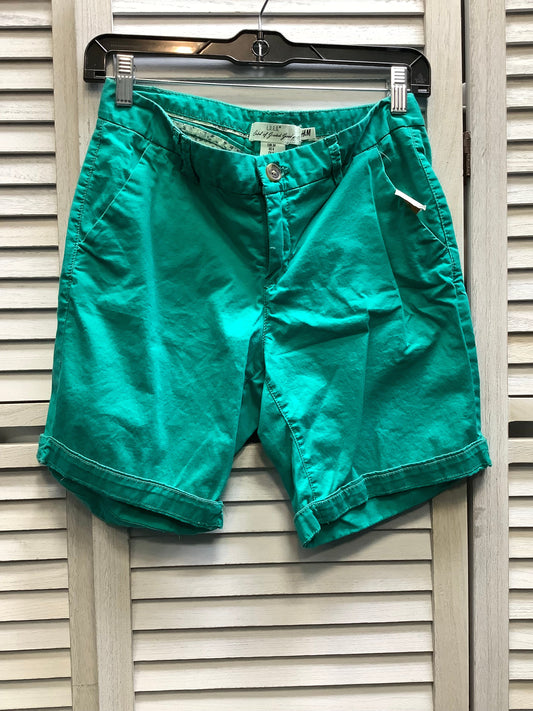 Green Shorts H&m, Size 4