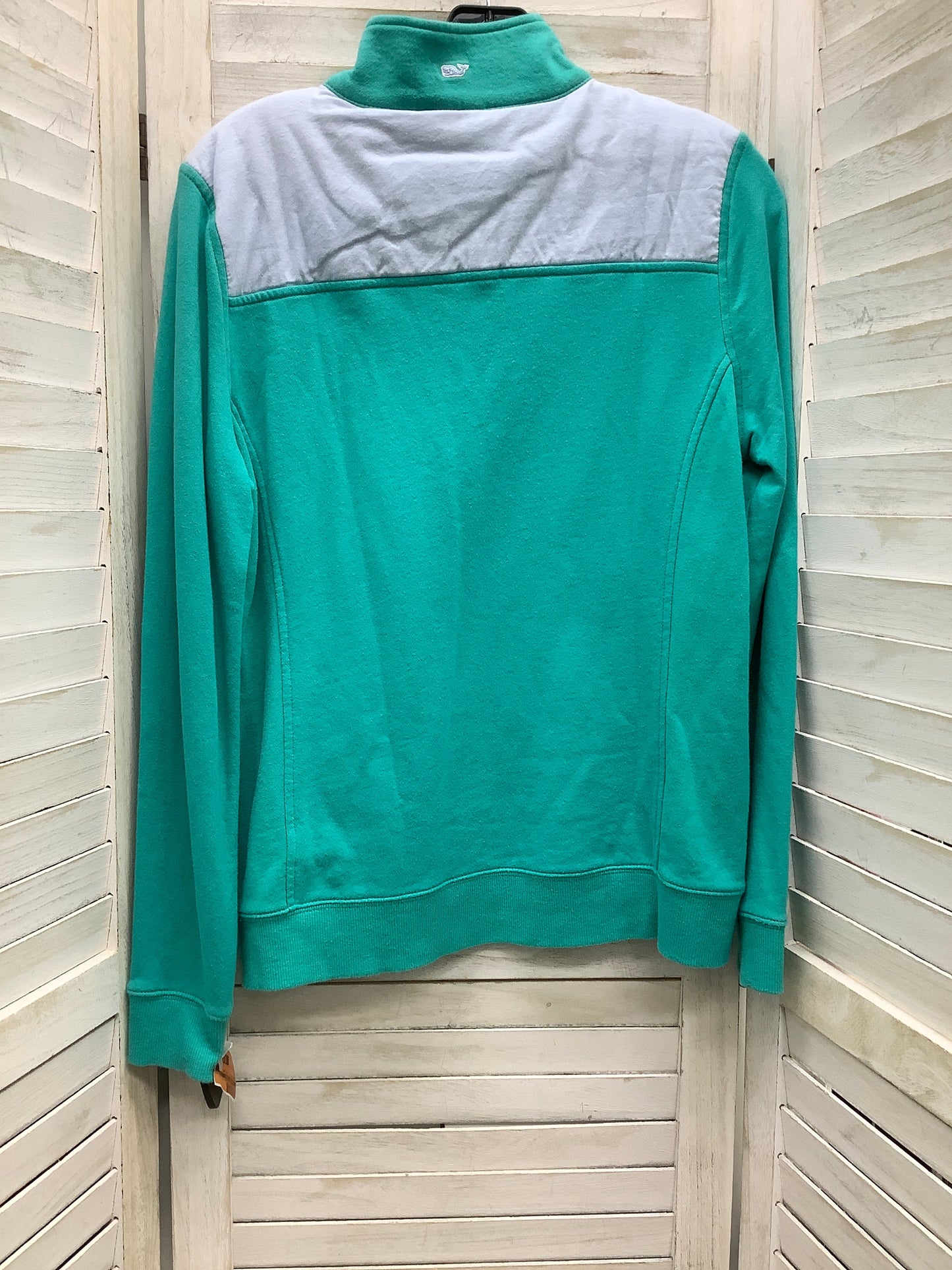 Teal Sweatshirt Collar Vineyard Vines, Size S