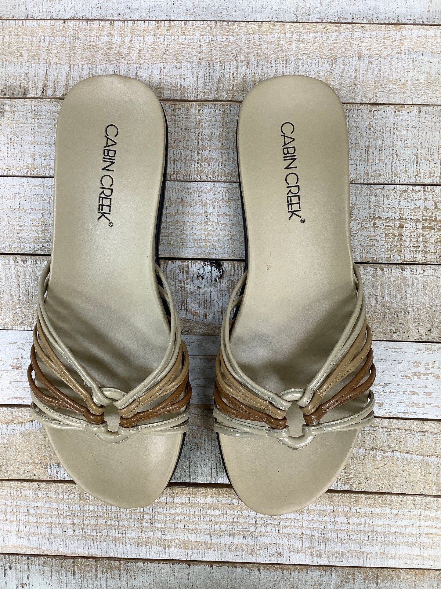 Sandals Heels Wedge By Cabin Creek  Size: 8.5