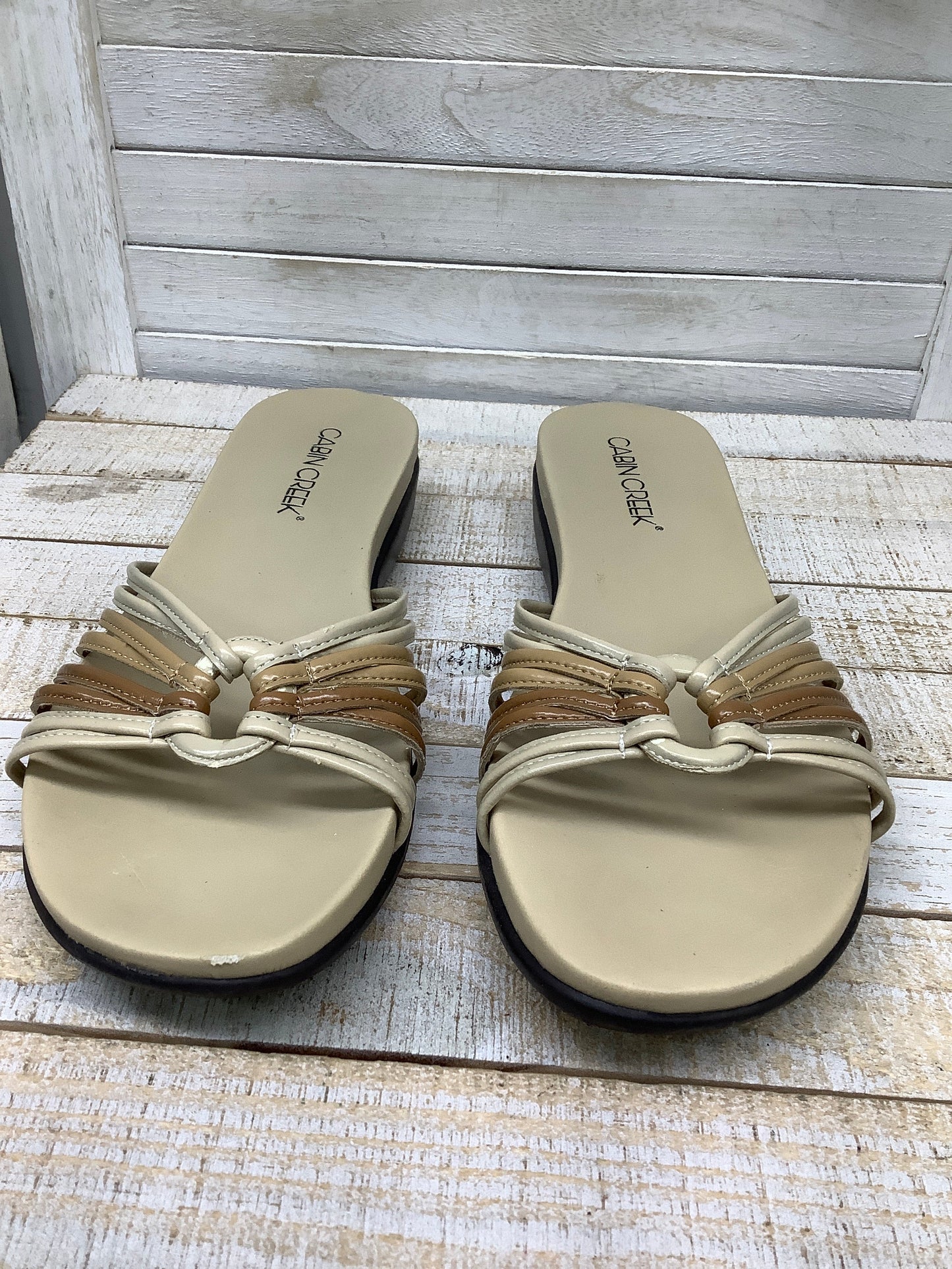 Sandals Heels Wedge By Cabin Creek  Size: 8.5