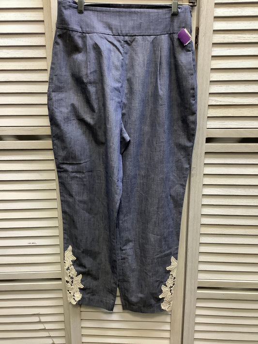 Blue Pants Other Zara Basic, Size M