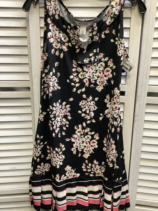 Floral Print Dress Casual Midi White House Black Market, Size S