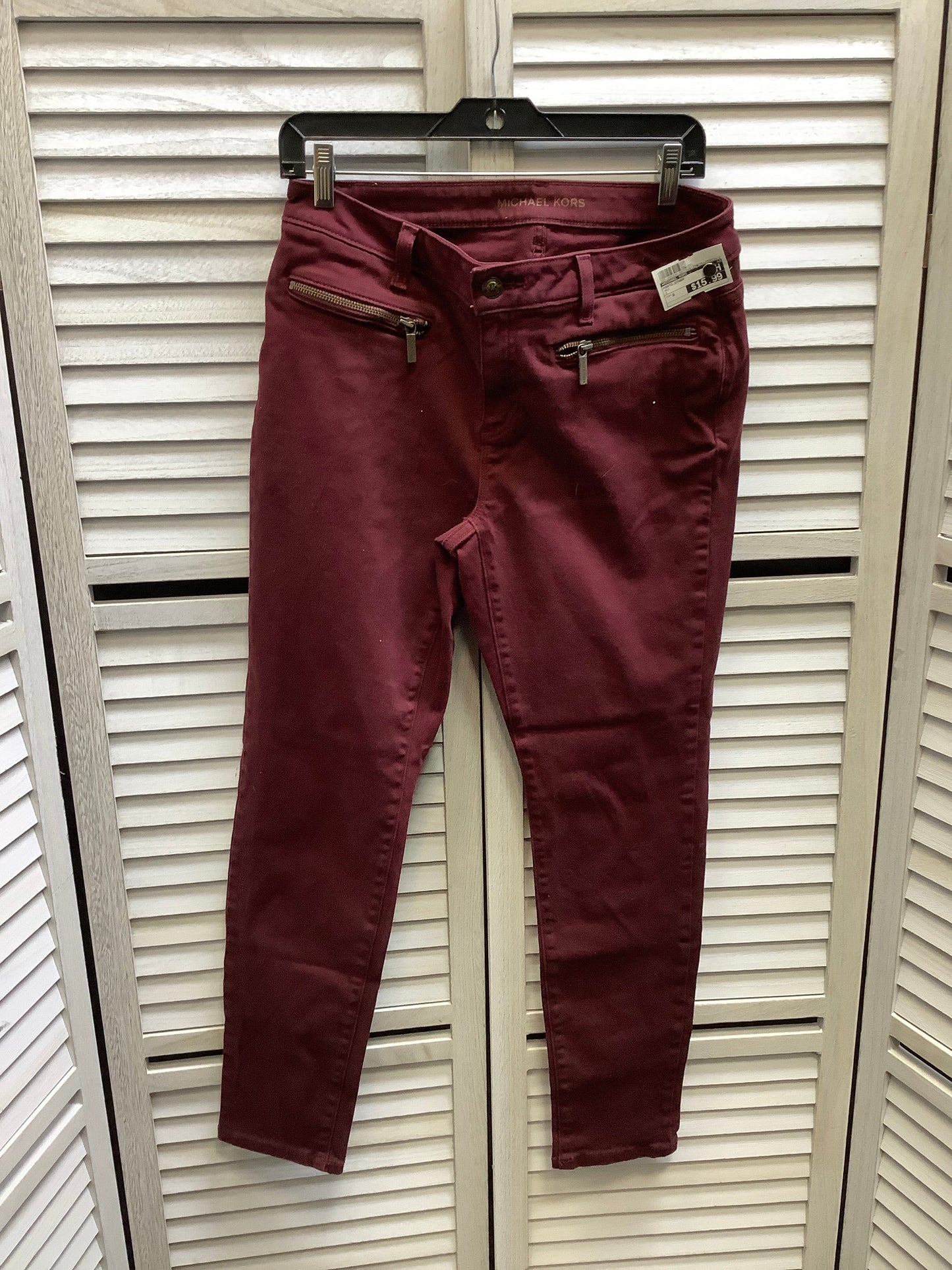 Pants Other By Michael Kors In Red, Size: 6