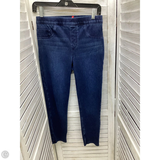 Jeans Skinny By Spanx In Blue Denim, Size: M