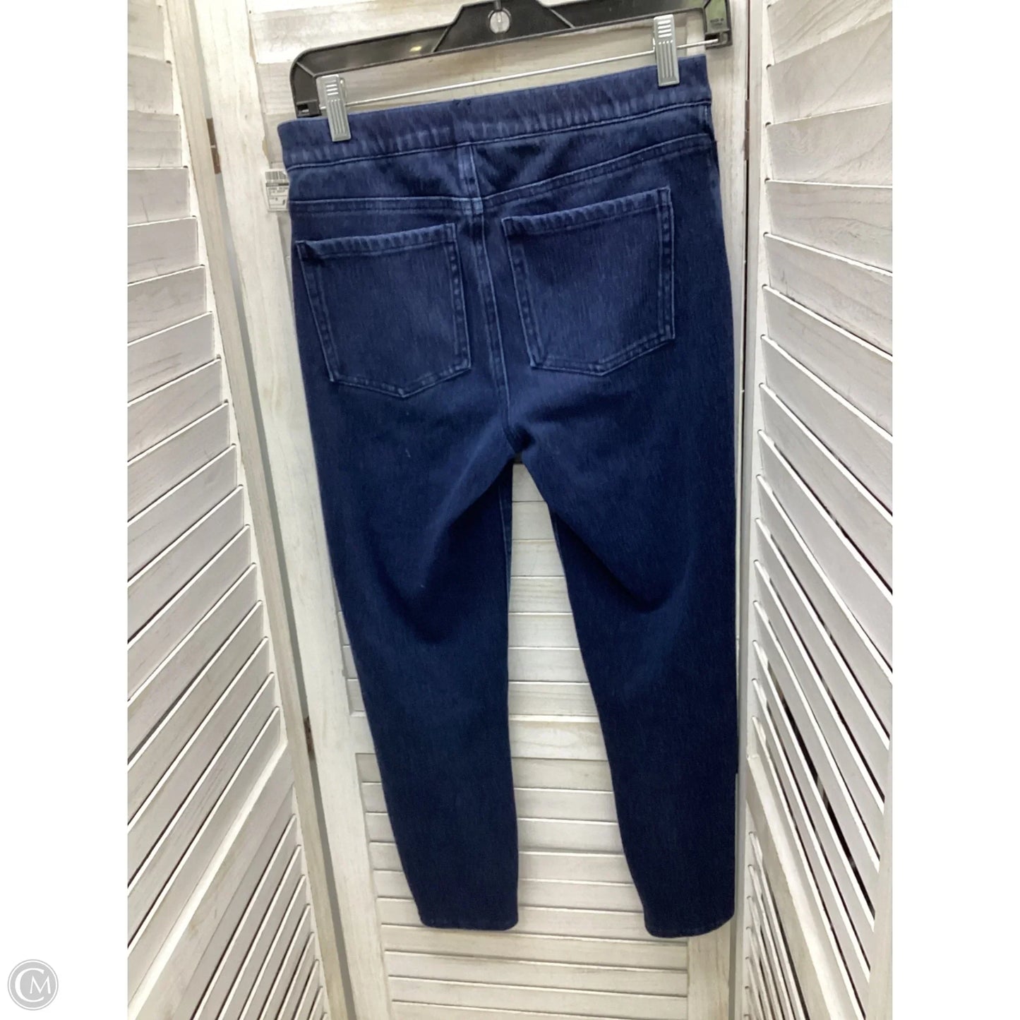 Jeans Skinny By Spanx In Blue Denim, Size: M