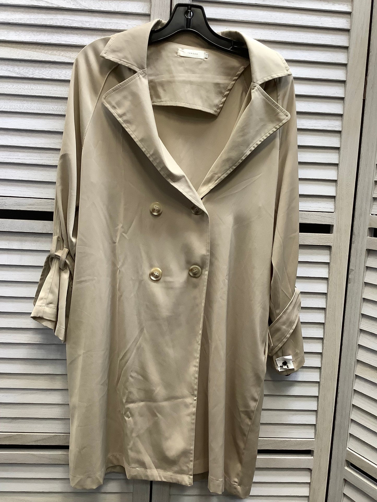 Jacket Other By Clothes Mentor In Tan, Size: Xs