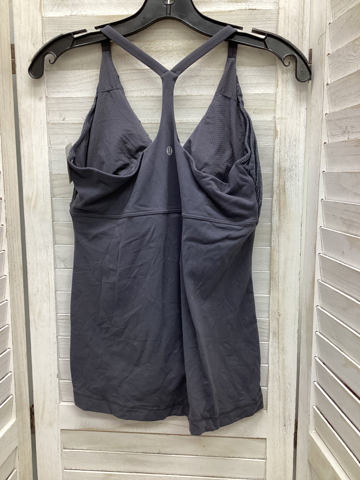 Athletic Tank Top By Lululemon In Grey, Size: 10