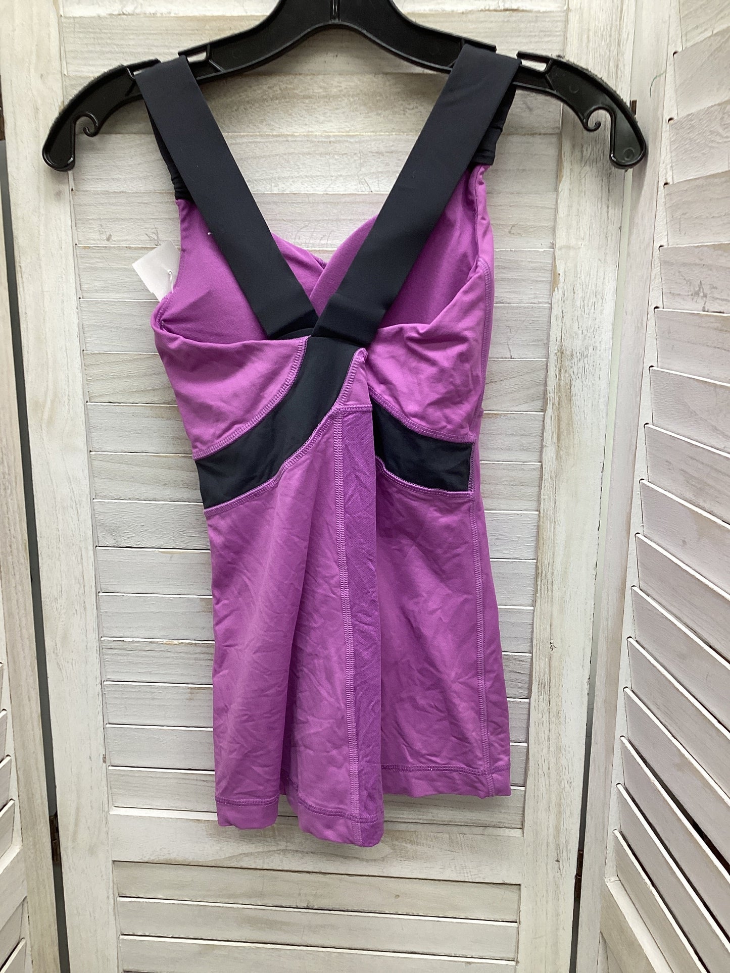 Athletic Tank Top By Lululemon In Purple, Size: 6