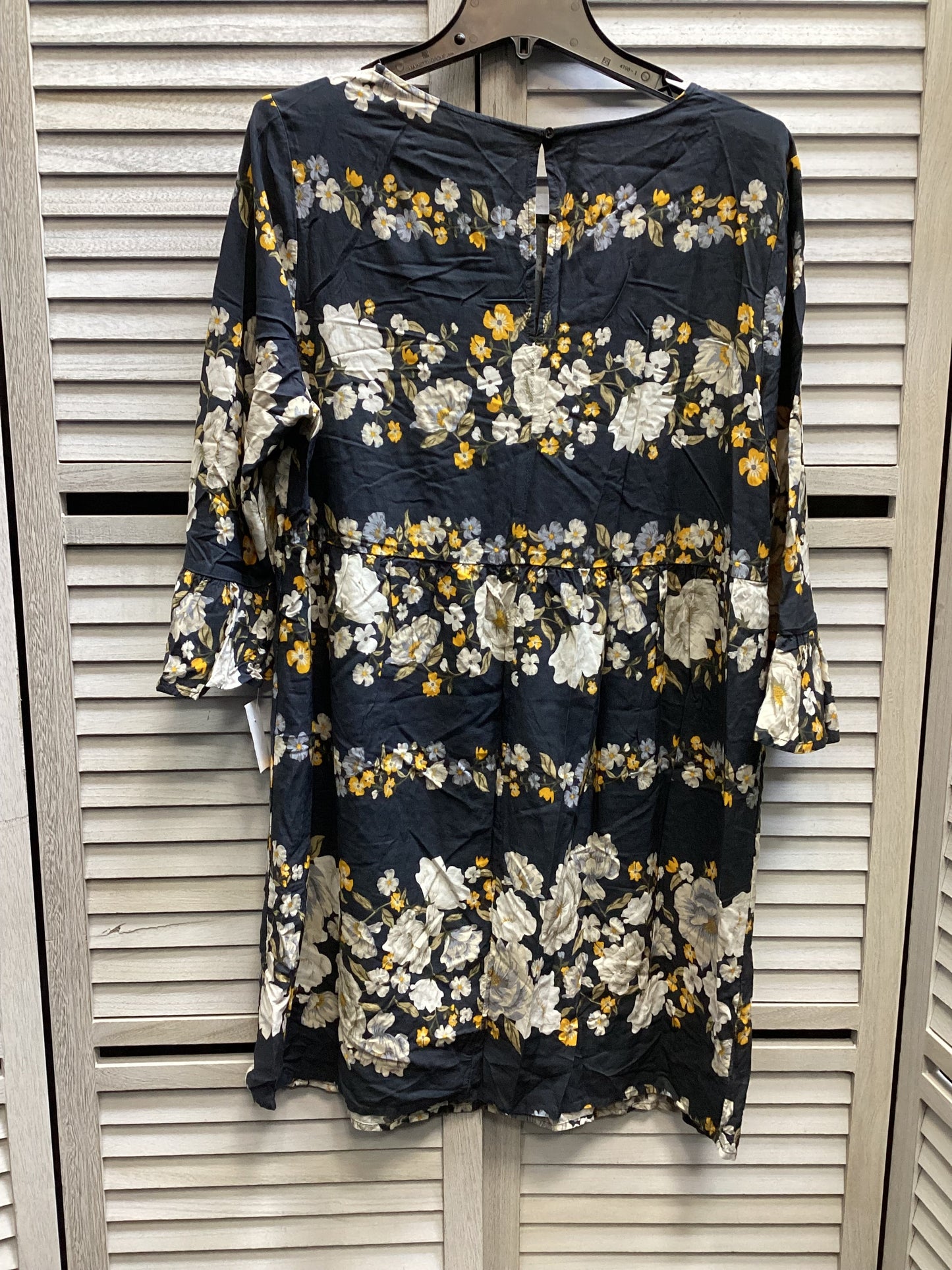 Dress Casual Midi By Old Navy In Floral Print, Size: Xl