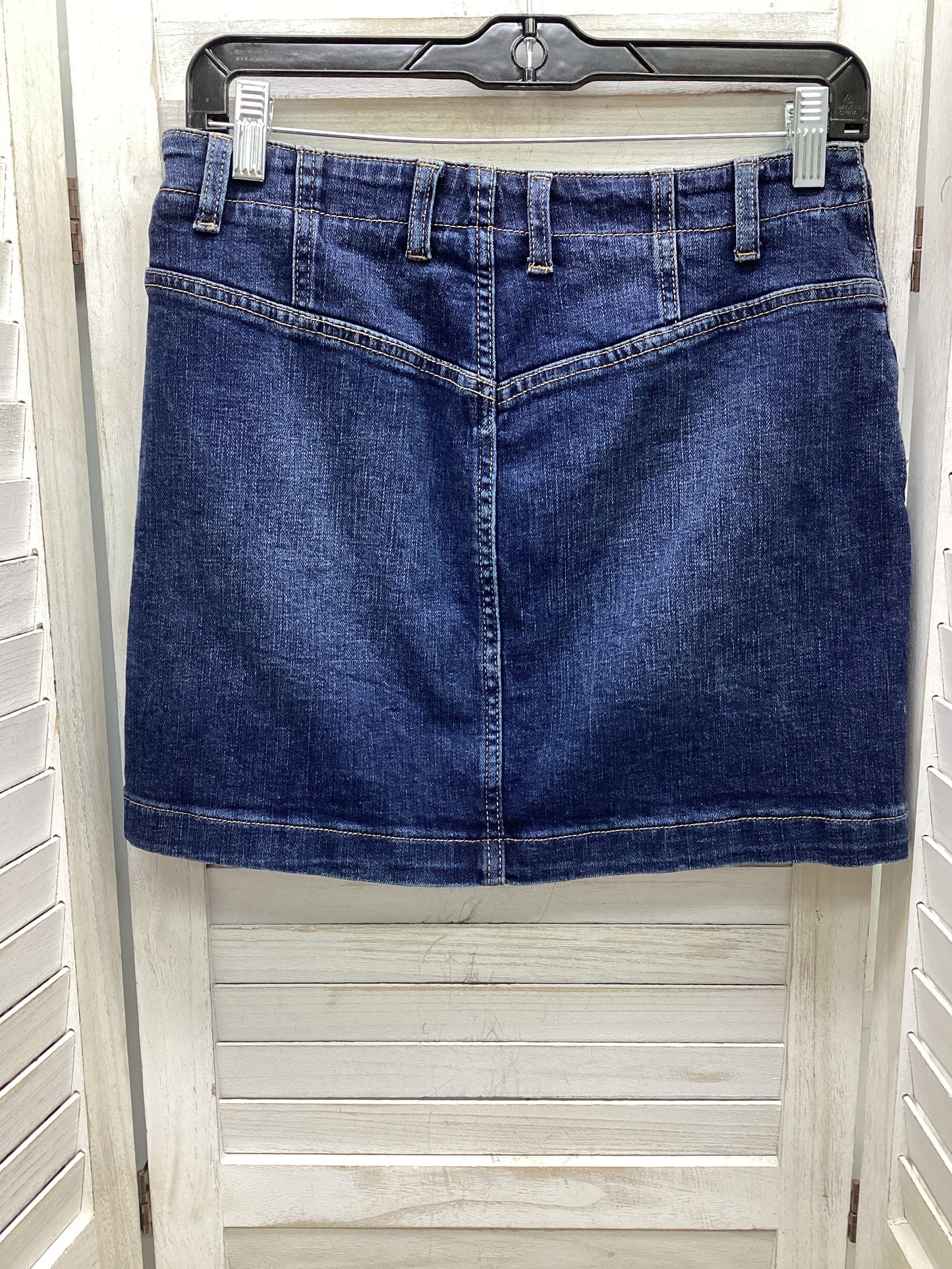 Skirt Mini & Short By We The Free In Blue Denim, Size: 6