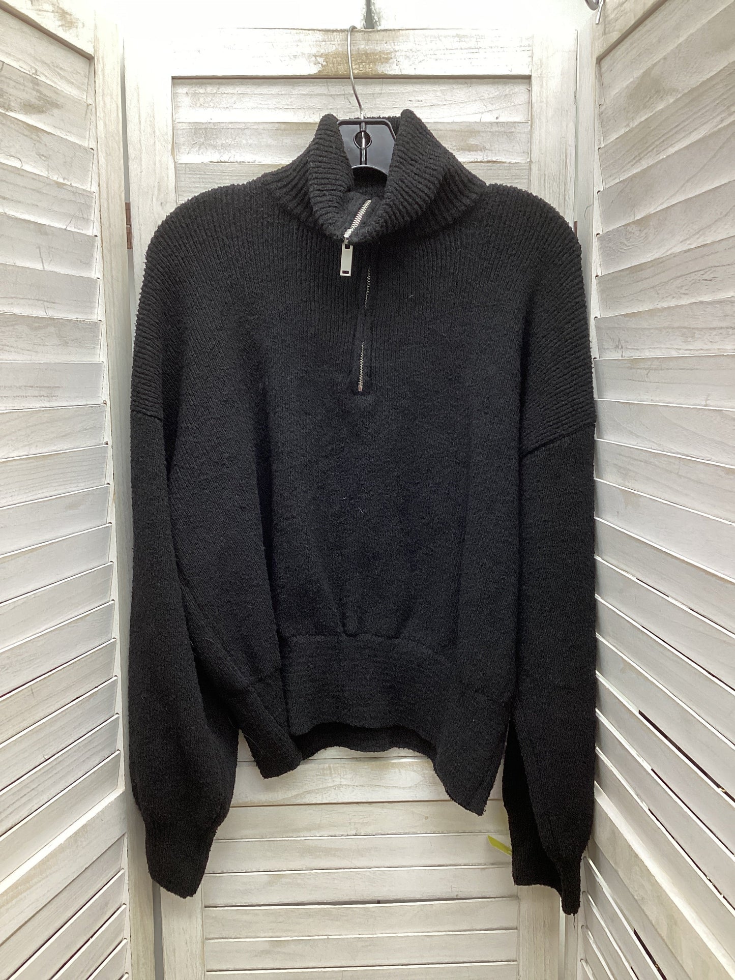 Sweater By Zara In Black, Size: L