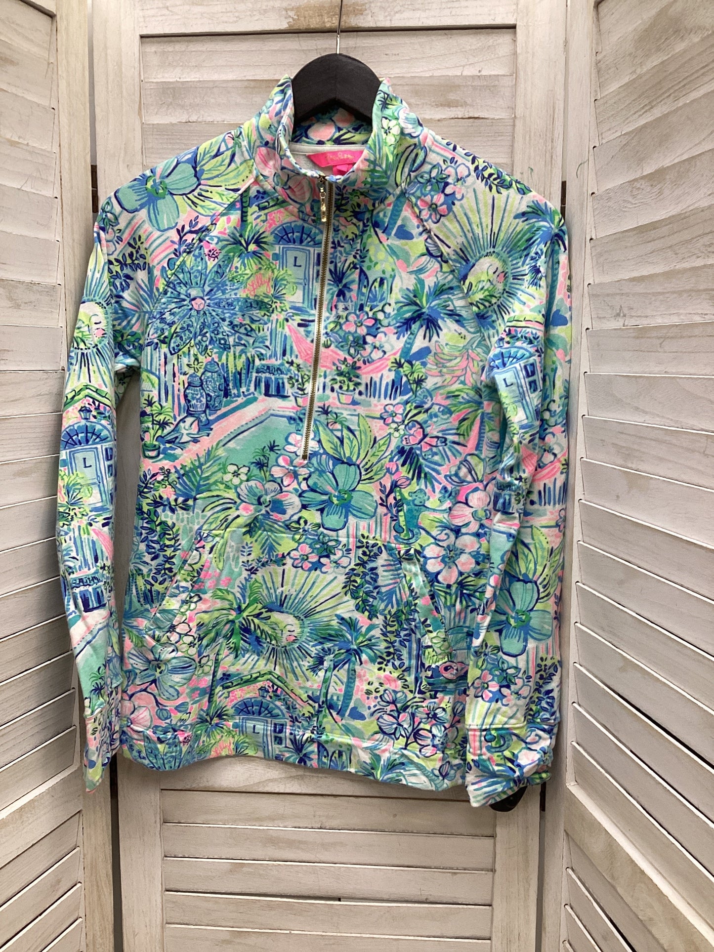 Sweatshirt Collar By Lilly Pulitzer In Multi-colored, Size: Xs