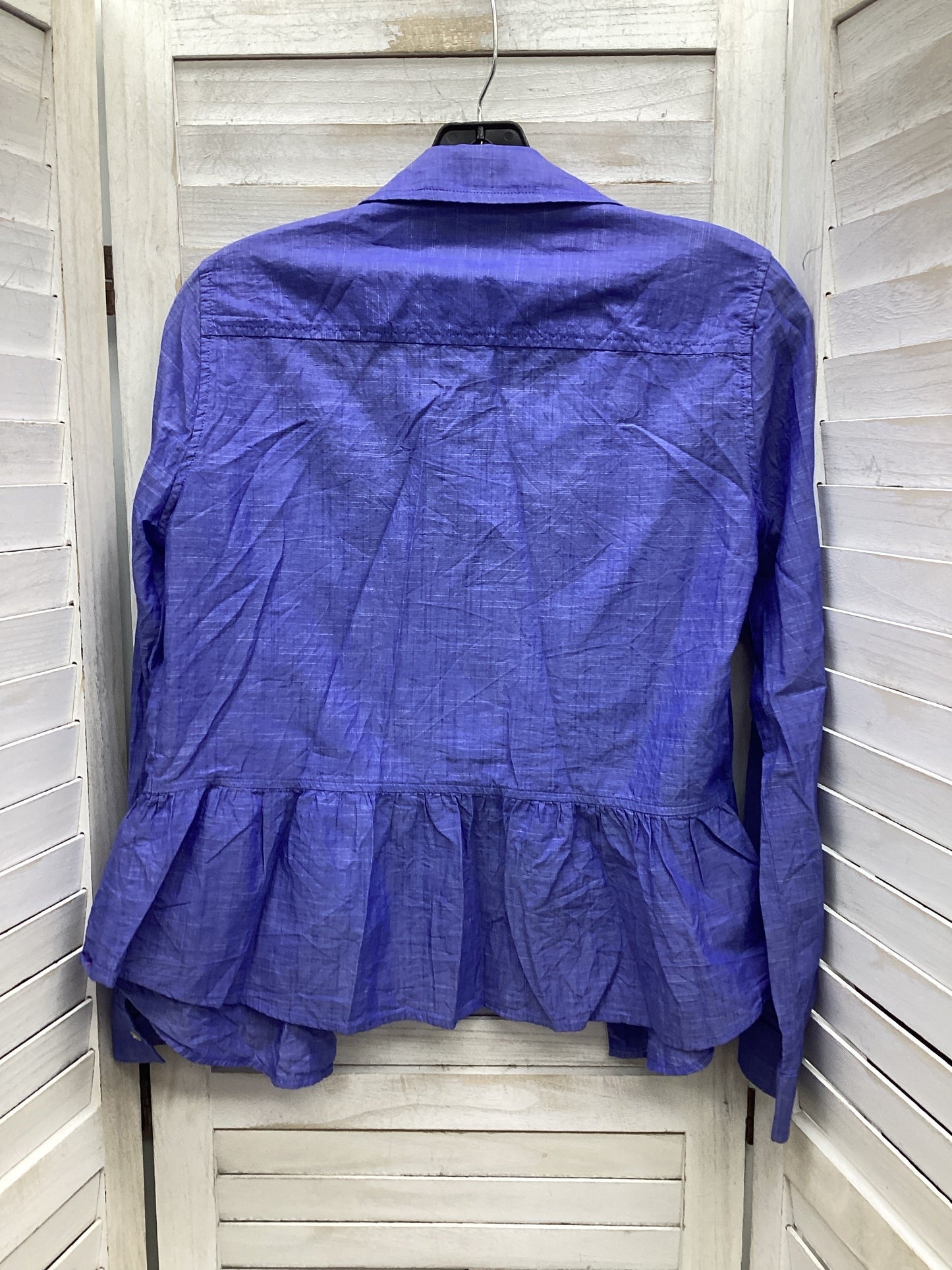 Top Long Sleeve By Lilly Pulitzer In Blue, Size: Xs