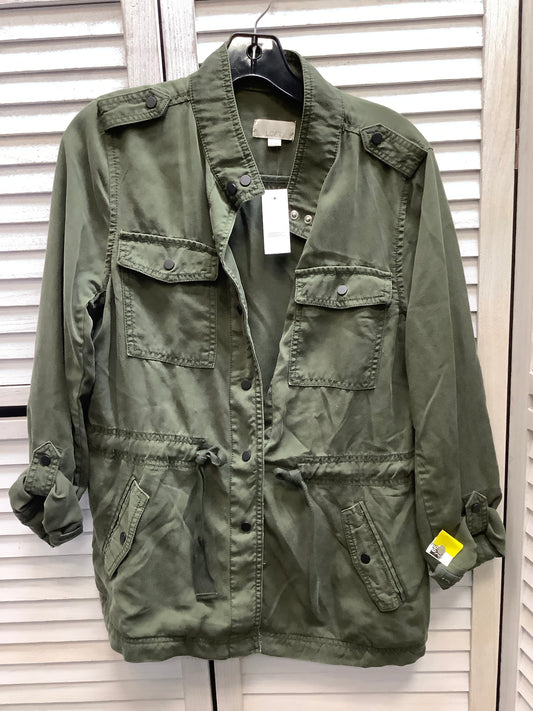 Jacket Utility By Loft In Green, Size: S