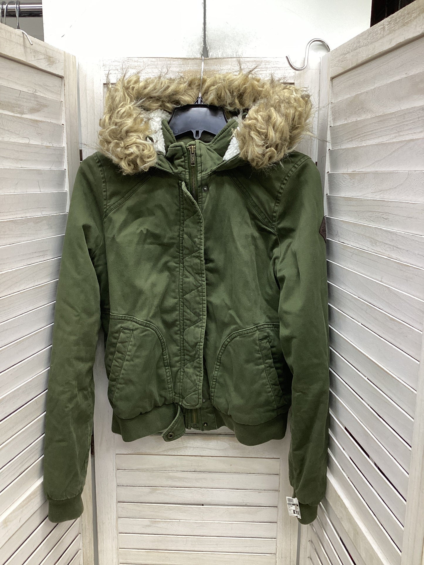 Coat Other By Hollister In Green, Size: M