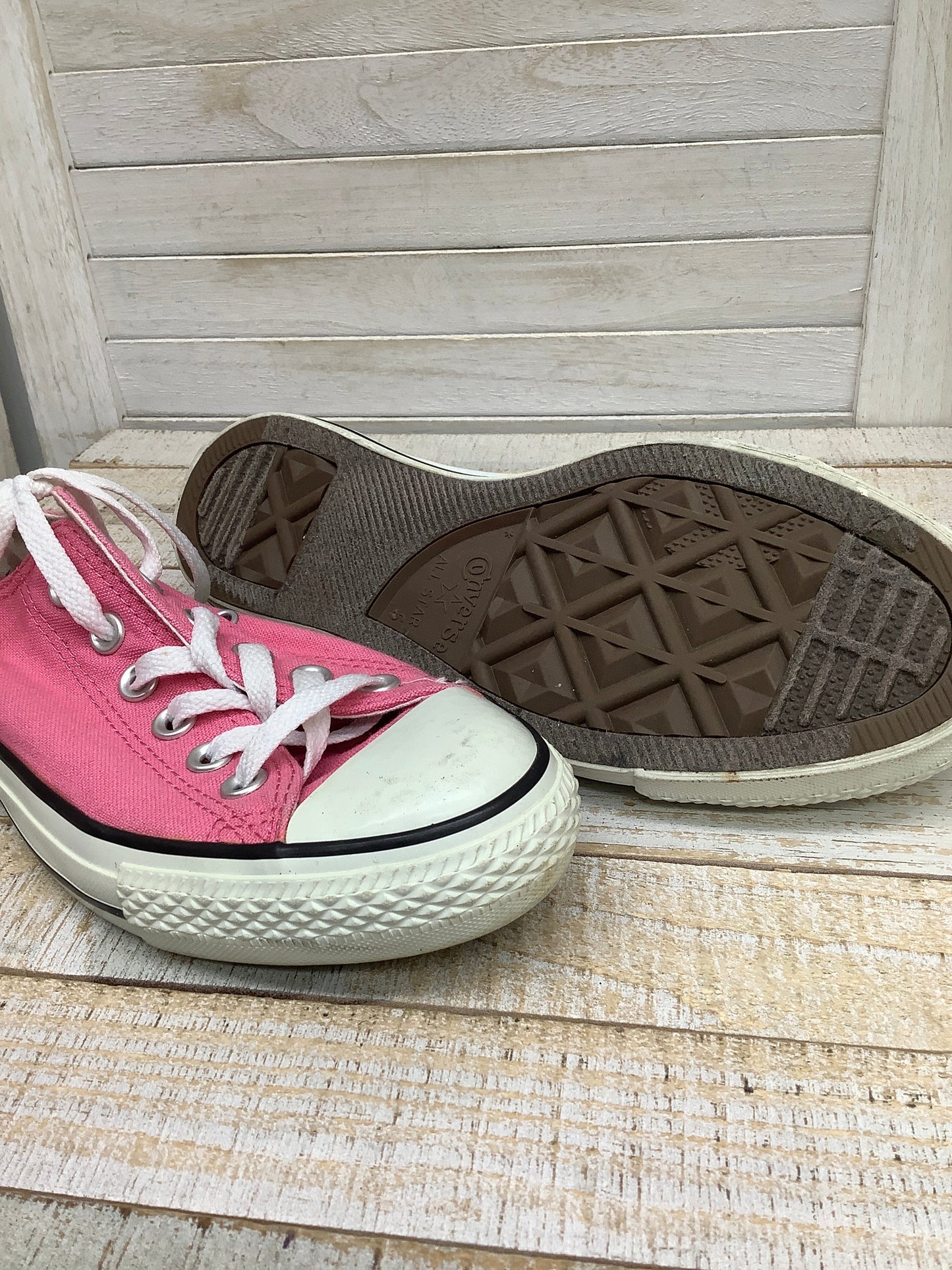 Shoes Flats By Converse In Pink, Size: 7