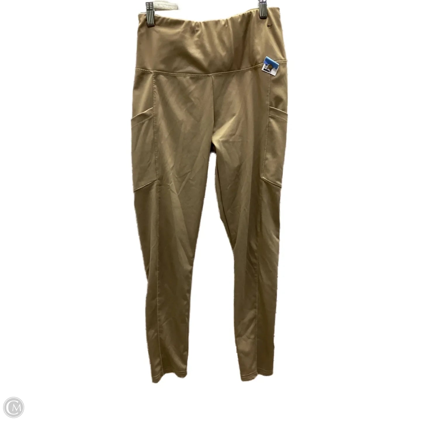 Athletic Leggings By Clothes Mentor In Tan, Size: L